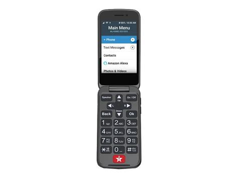 Jitterbug Flip2 Cell Phone for Seniors - Graphite - Walmart.com