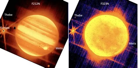 James Webb Photographs Jupiter, Its Ring And Its Moons