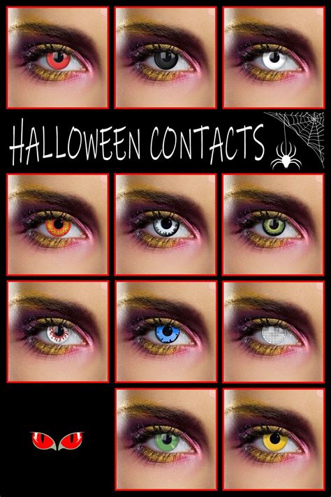 Spooky Eyes - Quality Halloween Contact Lenses | Halloween contacts, Halloween contact lenses ...