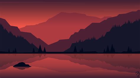 2880x1800 Minimalist Landscape Painting Macbook Pro Retina Wallpaper, HD Minimalist 4K ...