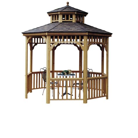 Seaside Round Gazebo 10ft. - Heartland Industries