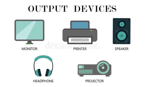 Output Devices Stock Illustrations – 234 Output Devices Stock Illustrations, Vectors & Clipart ...