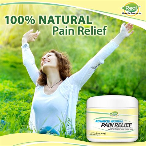 Natural Pain Relief Cream | Relieves Muscle, Joint, Knee, and Back Pain