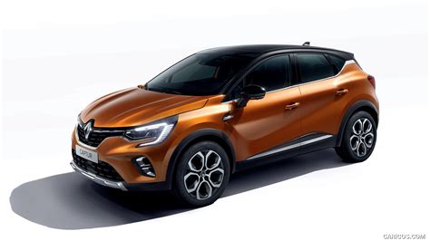 Renault Captur | 2020MY (Color: Atacama Orange) | Front Three-Quarter