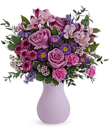 Teleflora's Prettiest Purple Bouquet in Tuscaloosa AL - Stephanie's Flowers, Inc.