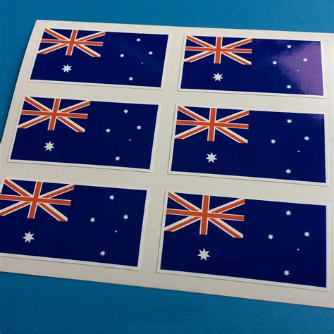 AUSTRALIAN FLAG STICKERS - Decal Heads