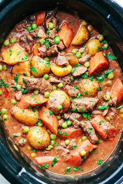 Best Ever Slow Cooker Beef Stew | The Recipe Critic