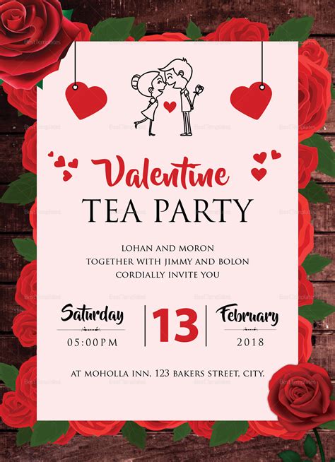 Valentine Party Invitations / Valentine Feet Gathering Party Invitations - Ipv home → holiday ...