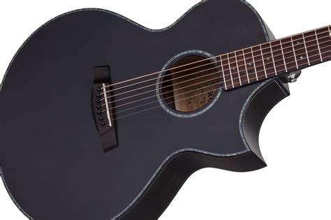 SCHECTER Orleans Stage-7 Acoustic 7 STRING Satin See Thru Black - 3709 - The Guitar World