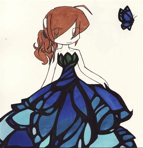 butterfly dress by EndlessSummersDay on DeviantArt