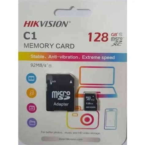 128 Gb Hickvision 128gb Mobile Memory Card, for Mobile Phone, Size: MicroSD at Rs 2000 in Bengaluru