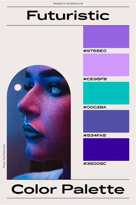 Eye-Catching Futuristic Color Palettes to Wow your Website | Neon colour palette, Brand color ...