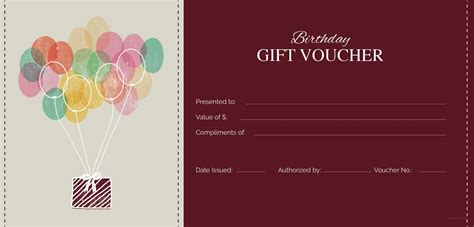 Birthday Voucher Templates in PSD, Illustrator, Word, Pages, Publisher - Download | Template.net ...