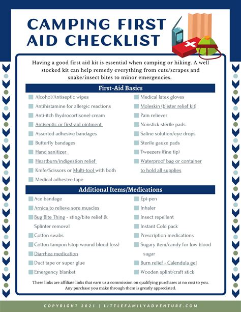 DIY Outdoor First Aid Kit & Checklist | Little Family Adventure