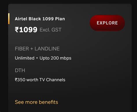 New Airtel Black Plans | Airtel Black | India Broadband Forum