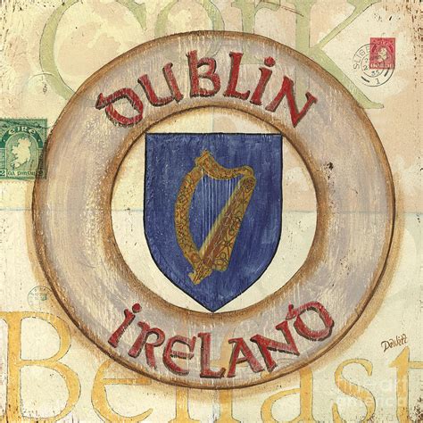 Ireland Coat Of Arms by Debbie DeWitt