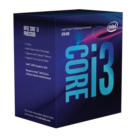 Intel Core I3 -8100 Lga1151 8Th Gen Processor