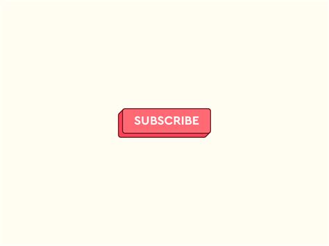 Gif Subscribe Button Animation