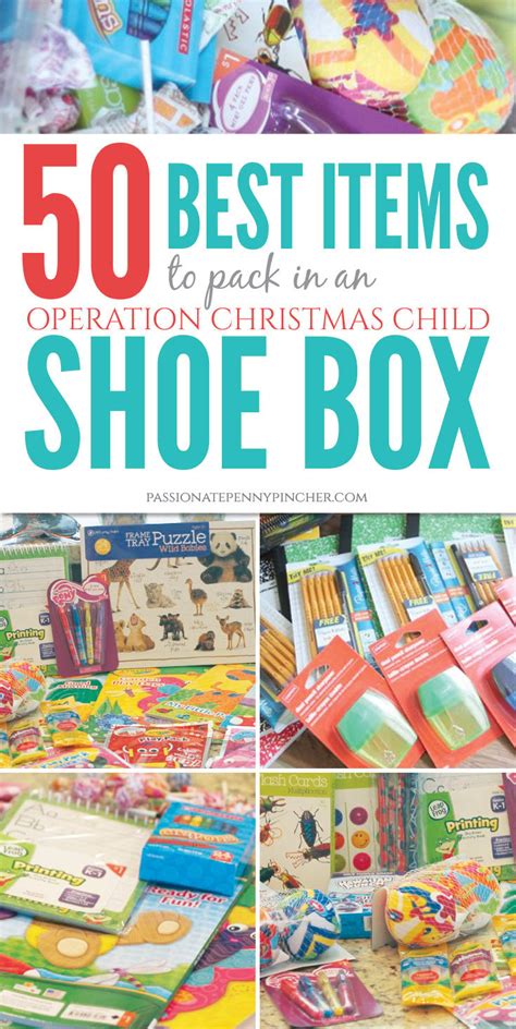 Operation Christmas Child Shoebox Ideas | Examples and Forms