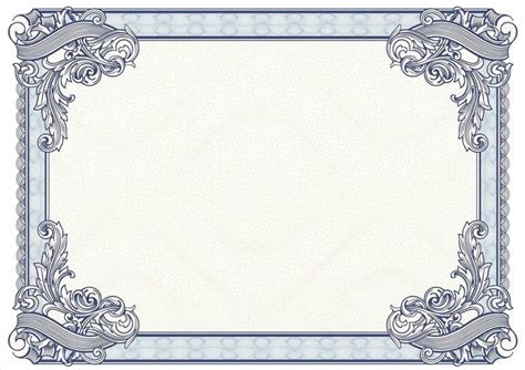 The exciting Certificate Borders Design Unique Certificate Border Design Throughout Free Printa ...