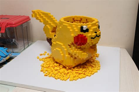 [MOC] LEGO Pikachu Sculpture (Life Size) - Special LEGO Themes - Eurobricks Forums