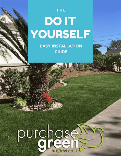 Artificial Grass Installation DIY Guide | Purchase Green