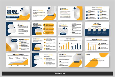 Vector business powerpoint presentation slides template green color design minimalist business ...