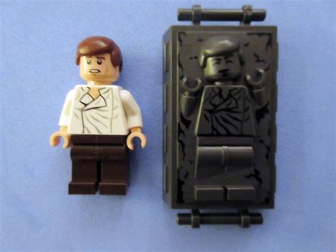 Lego Han Solo Carbonite Minifigure This is an original lego minifigure