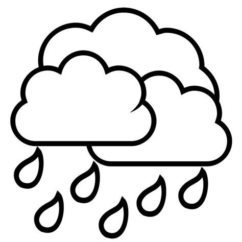 Rain cloud | Free SVG