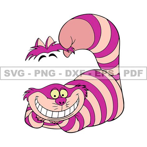 Cheshire Cat Svg, Cheshire Png, Cartoon Customs SVG, EPS, PN - Inspire Uplift