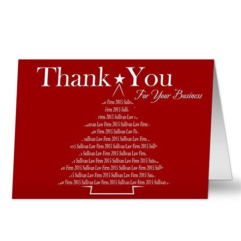 Personalized Corporate Christmas Cards - Thank You For Your Business