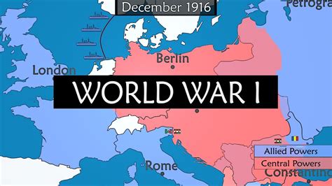 Vintage World War 1 Maps, Infographic Chart of WWI, European combat during World War I, World ...