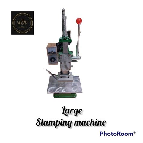 The Leather Project Hot Foil Stamping Machine (Large) Leather Debossing Machine 220v (9x11cm ...