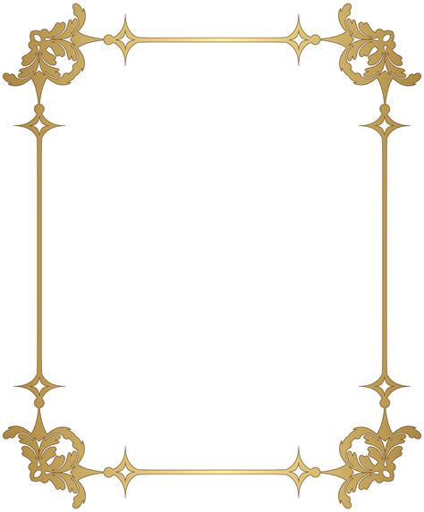 Picture frame Clip art - Border Frame Decoration Transparent PNG Clip Art png download - 6612* ...