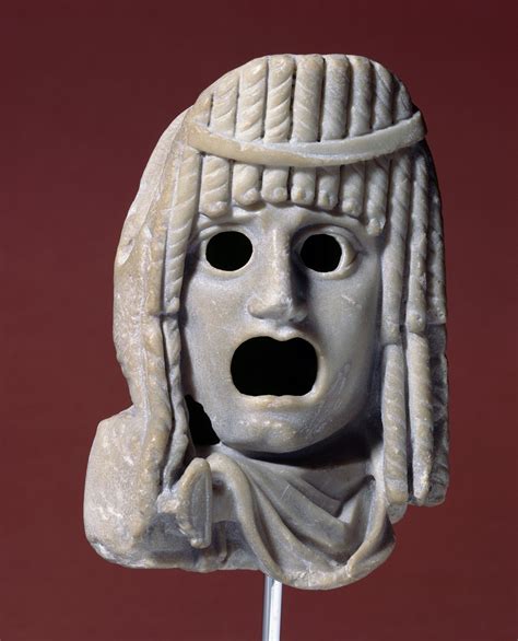 Ancient Greek Theatre Tragedy Masks