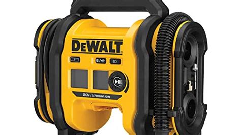 The DEWALT 20V MAX Tire Inflator is 21% Off for Black Friday