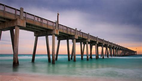 Pensacola Beach Fishing Pier, Pensacola Beach, Florida | Pensacola beach, Pier fishing ...