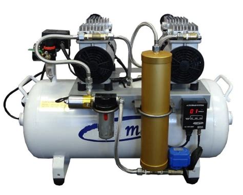 MaxAir Model 414 OilLess Dental Air Compressor | California Dental Equipment We have the Dental ...