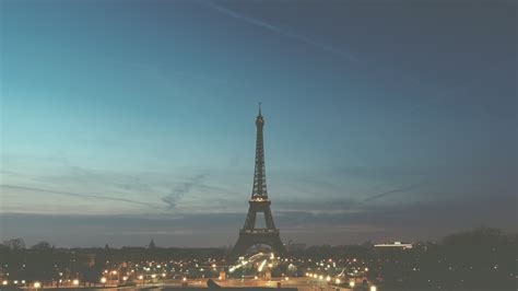 eiffel tower, paris, night Wallpaper, HD City 4K Wallpapers, Images and Background - Wallpapers Den