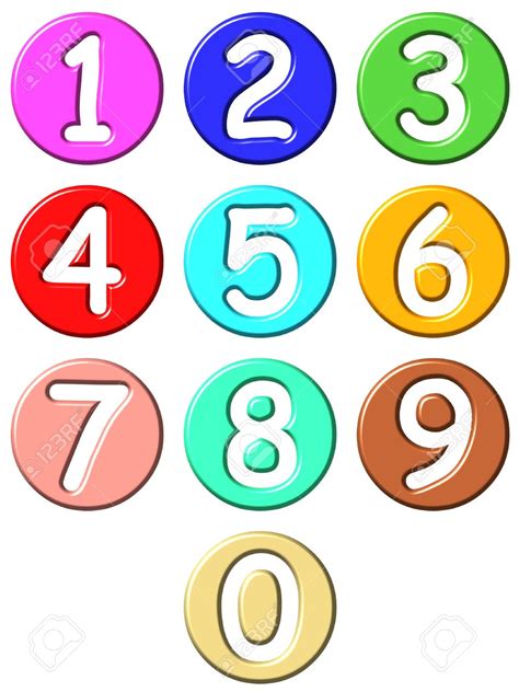 Numbers Clipart Pictures – Clipartix