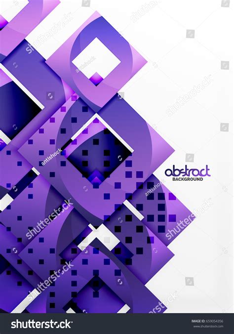 Vector Square Template Background Design Stock Vector (Royalty Free) 659054356 | Shutterstock