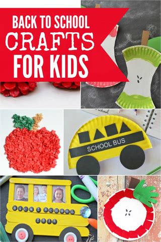 Back to School Crafts for Kids - 15 back to school crafts perfect for kids