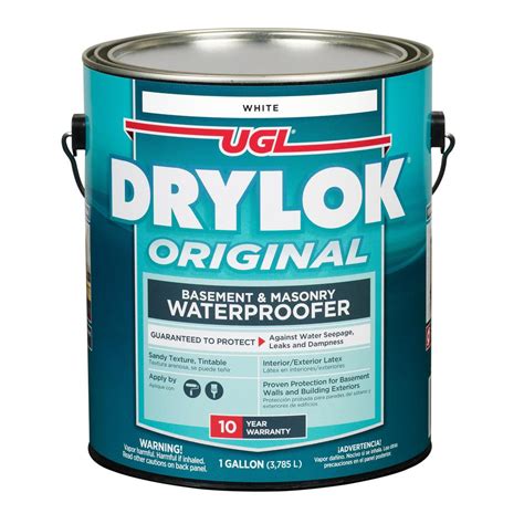 DRYLOK 1 Gal. White Masonry Waterproofer-27513 - The Home Depot