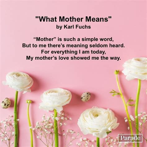 25 Mother's Day Poems to Honor Your Mom - Parade