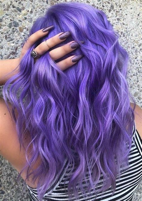 Awesome 30 Cool Hair Color Ideas | Hair styles, Lavender hair colors, Hair color purple