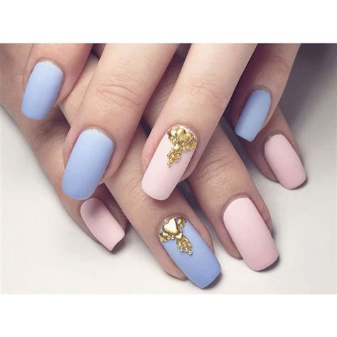 20 Incredible Pink and Blue Nails [Pantone 2016 Round-Up]