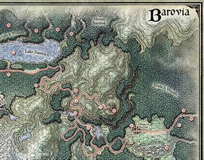 The Land of Barovia on Behance