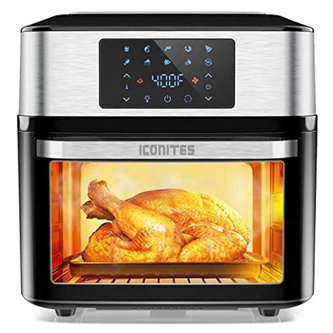 10-in-1 Air Fryer Oven, 20 Quart Airfryer Toaster Oven Combo, 1800W Large Air Fryers, Convection ...