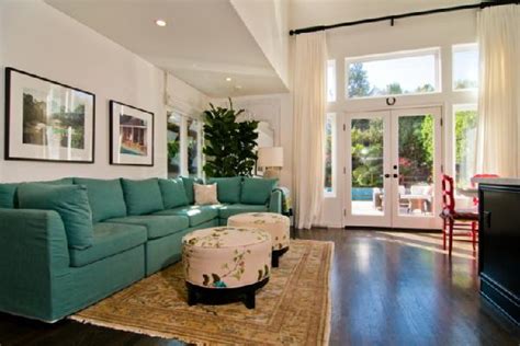 Teal Sectional Sofas | Baci Living Room