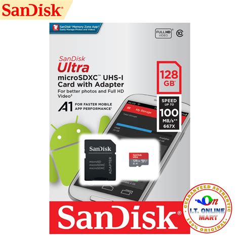 Sandisk Ultra Micro SDXC 128GB Class 10 Memory Card | ubicaciondepersonas.cdmx.gob.mx